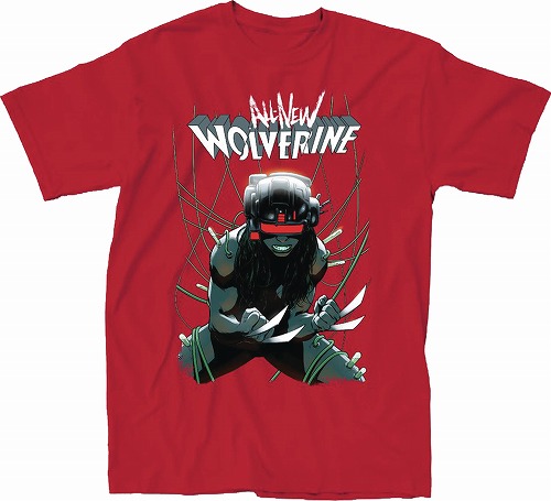 MARVEL ALL NEW WOLVERINE #16 RED T/S SM/ APR172522