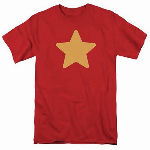 STEVEN UNIVERSE STEVENS STAR SHIRT RED T/S LG/ APR172585