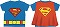 DC SUPERMAN LOGO CAPE T/S 2T/ APR173145