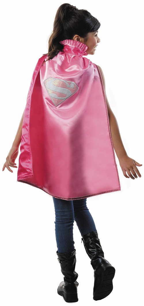 DC HEROES SUPERGIRL PINK COSTUME YOUTH CAPE/ APR173160