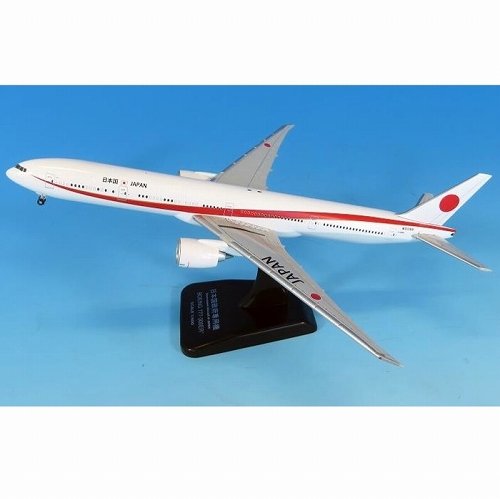 777-300ER N509BJ 次期政府専用機 プラスチックスタンド付 1/400 ダイキャストモデル JG40101