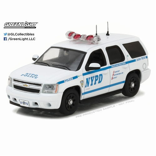 2012 シボレー タホ ニューヨーク ポリス NYPD 1/43 86082