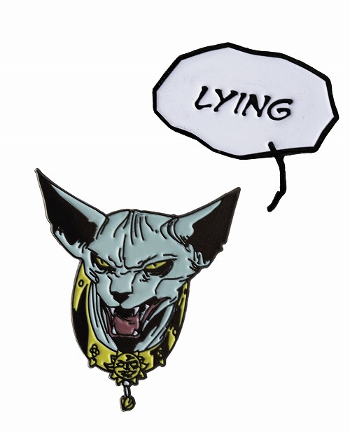 SAGA LYING CAT PIN / MAY170752