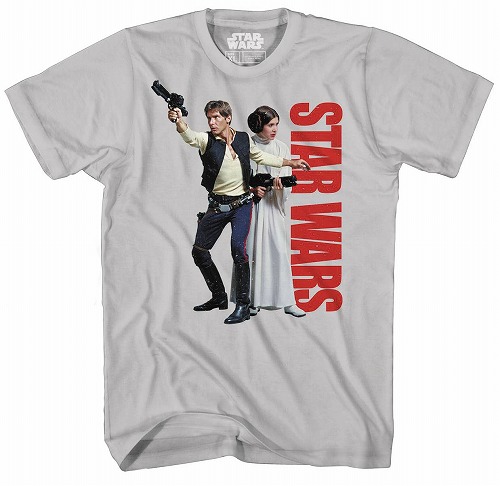STAR WARS HAN NOT SOLO SOFTHAND INK PX SILVER T/S MED/ MAY172218