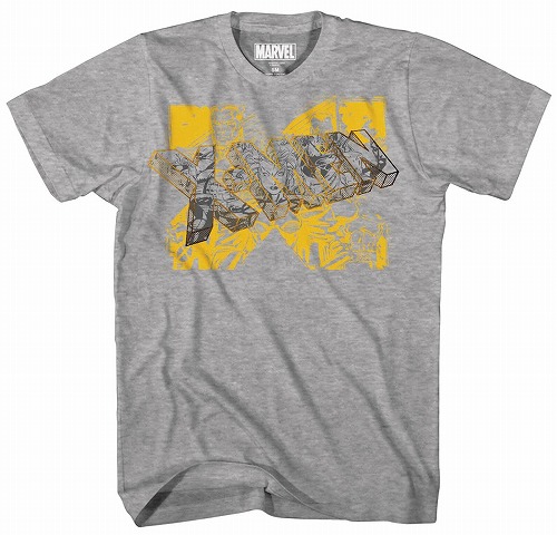 X-MEN GOLD TEAM GOLD FOIL HEATHER GREY T/S SM/ MAY172325