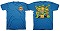 TMNT FRONT & BACK ROYAL BLUE T/S SM/ MAY172457