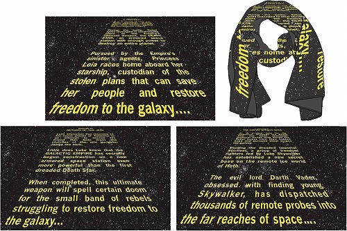 SW EPISODE 5 OPENING CREDIT CRAWL PX SCARF (O/A)/ JUN173317