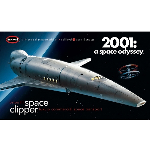 2001年宇宙の旅/ スペースクリッパー オリオン号 1/144 プラモデルキット MOE2001-2R