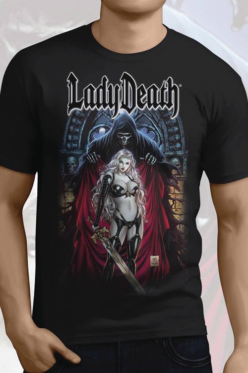 LADY DEATH REAPER Tシャツ US メンズ Lサイズ / AUG171452