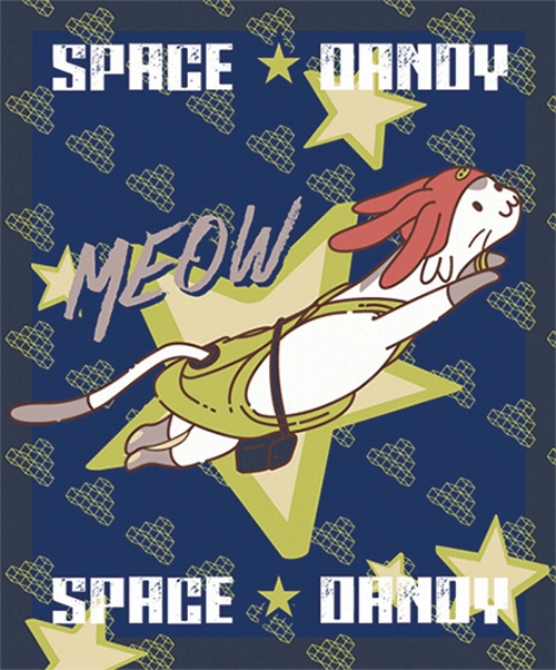 SPACE DANDY MEOW SUBLIMATION THROW BLANKET (C: 1-0-2)/ AUG173067