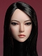 【再生産】アジアン フィメール ブルネットヘア ロングストレート 1/6 ヘッド SDH002-B
