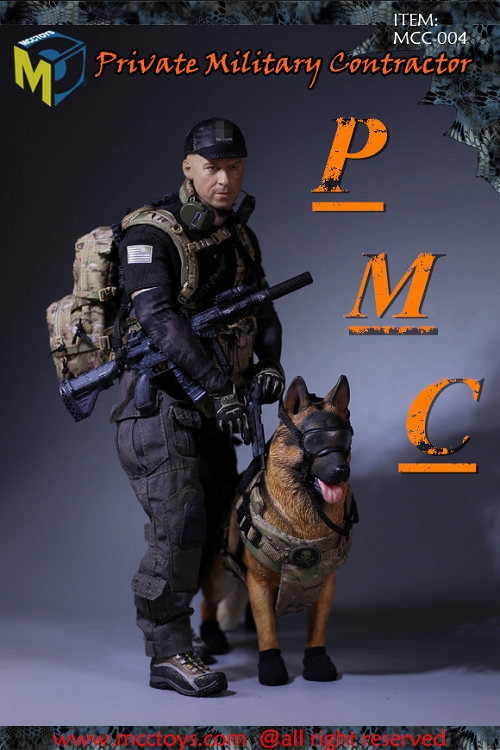 メール PMC 1/6 アウトフィット セット with ジャーマンシェパード MCC-004-B