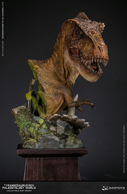 ミュージアムコレクションシリーズ/ T-REX ティラノサウルス バスト イエロー ver MUS001A