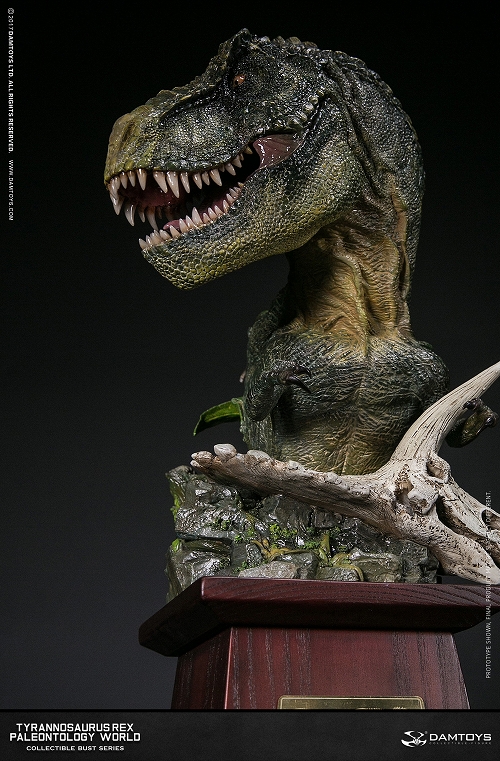 ミュージアムコレクションシリーズ/ T-REX ティラノサウルス バスト グリーン ver MUS001B