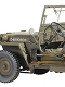 WW.II アメリカ 陸軍 1/4トン 4x4 小型汎用軍事車両 1/6 プラモデルキット DR75020R