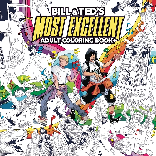 BILL & TED MOST EXCELLENT ADULT COLORING BOOK SC / SEP171307