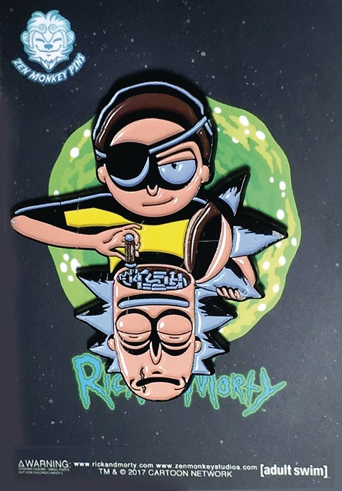 RICK AND MORTY EVIL MORTY LAPEL PIN / SEP173001