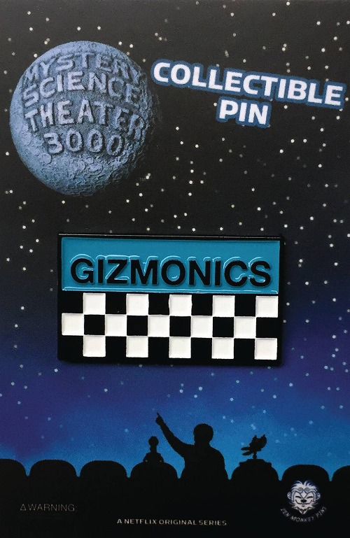 MST3K GIZMONICS BADGE LAPEL PIN / SEP173011