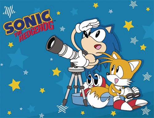 SONIC AND TAILS SUBLIMATION THROW BLANKET / SEP173040