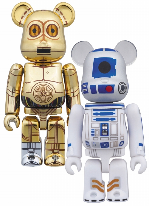【再生産】ベアブリック/ スターウォーズ: C-3PO＆R2-D2 2PK - イメージ画像