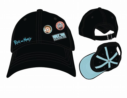 RICK AND MORTY CAP WITH PINS / OCT172352