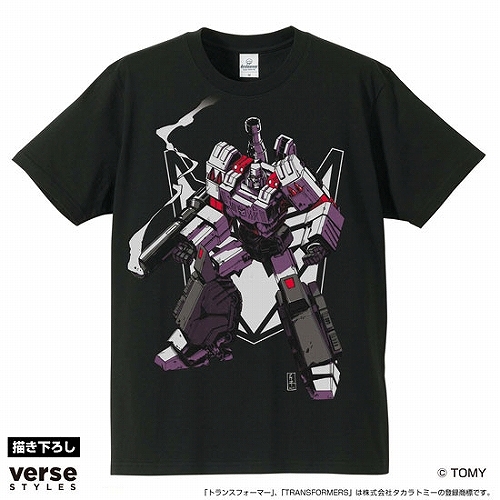 トランスフォーマー/ メガトロン #1 KEI ZAMA Tシャツ サイズS - イメージ画像
