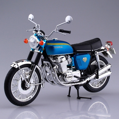 Honda CB750 FOUR K0 キャンディブルー 1/12 完成品バイク