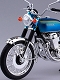 Honda CB750 FOUR K0 キャンディブルー 1/12 完成品バイク
