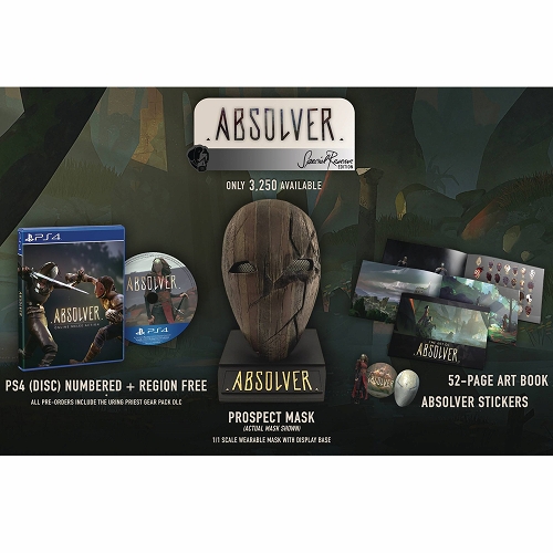 ABSOLVER アブソルバー/ PS4用ソフト プロスペクト マスク 1/1 レプリカ 同梱 限定モデル/ ゲーム系/ トイナミ - 映画