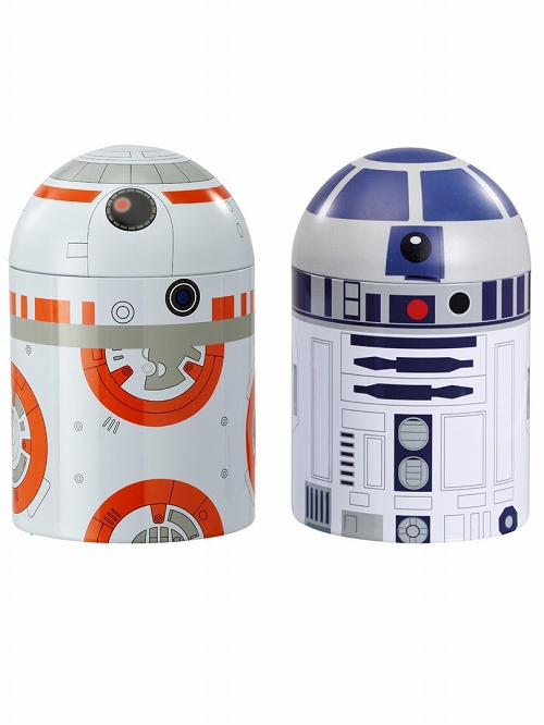スターウォーズ 最後のジェダイ/ キッチン キャニスター: R2-D2＆BB-8 2パック - イメージ画像