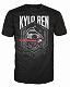 POP TEES KYLO REN FIRST ORDER BLACK T/S XS / DEC172545