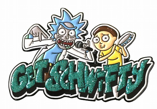 RICK AND MORTY GET SCHWIFTY LAPEL PIN / DEC172873