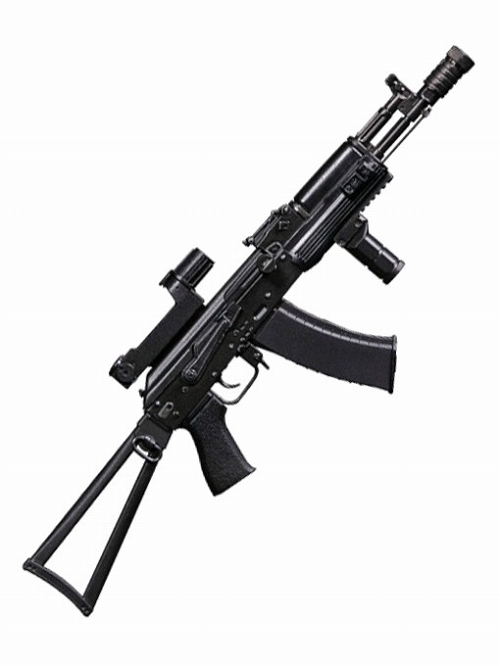エリートファイヤーアームズ2/ スペツナズ アサルト ライフル AK105 ブラック 1/6 セット EF006 - イメージ画像