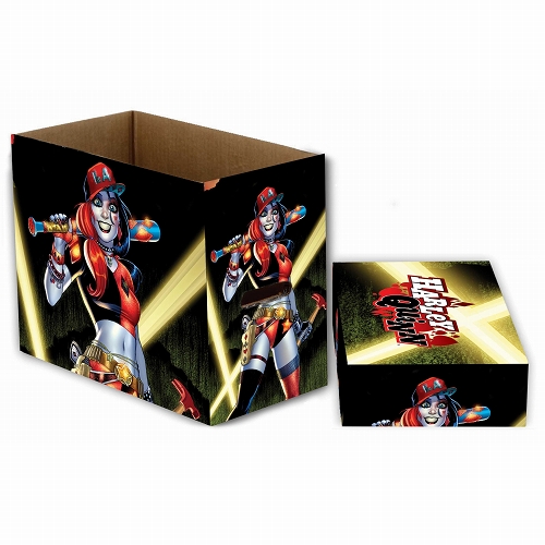 【入荷中止】コミックブック ストレージボックス/ DCコミックス ハーレイ・クイン バックライト ver - イメージ画像