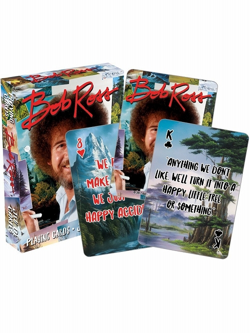 BOB ROSS QUOTES PLAYING CARDS / JAN182807