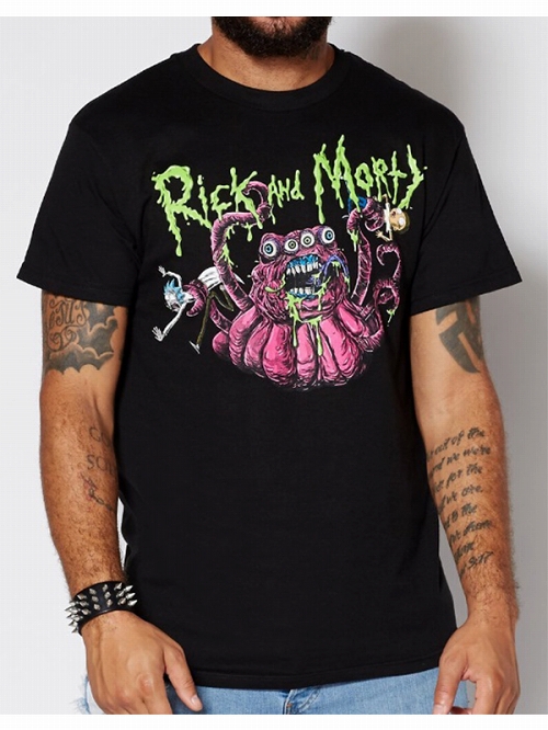 Monster Rick and Morty T-Shirt SIZE M