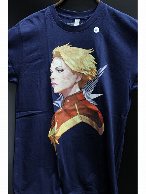 Captain Marvel by Artgerm Stanley Lau T-shirt SIZE S