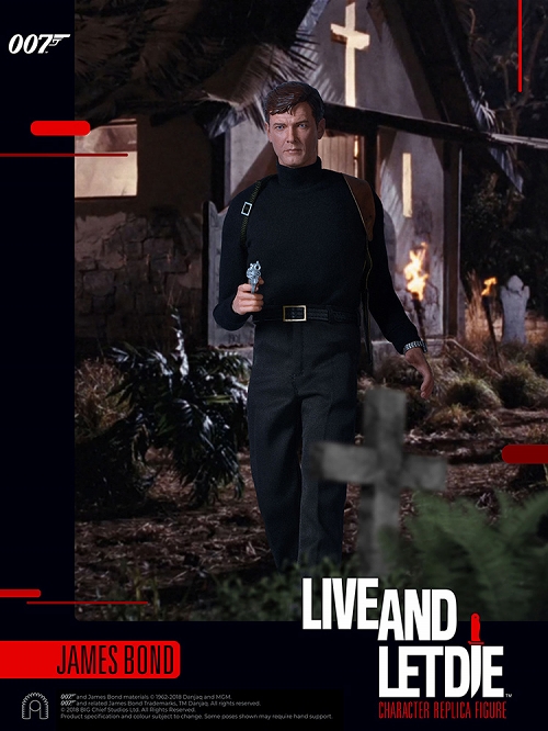 007 死ぬのは奴らだ/ ロジャー・ムーア ジェームズ・ボンド 1/6 アクションフィギュア
