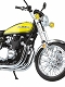 KAWASAKI 900 Super4 Z1 イエローボール 1/12 完成品バイク