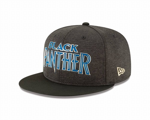 BLACK PANTHER BLUE LOGO BLACK 950 FLEX FIT CAP / MAR182404