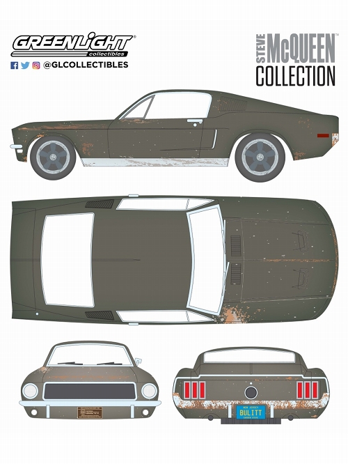 スティーブ・マックイーン コレクション/ ブリット: 1968 フォード