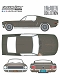 スティーブ・マックイーン コレクション/ ブリット: 1968 フォード マスタングGT ファストバック 1/24 84043