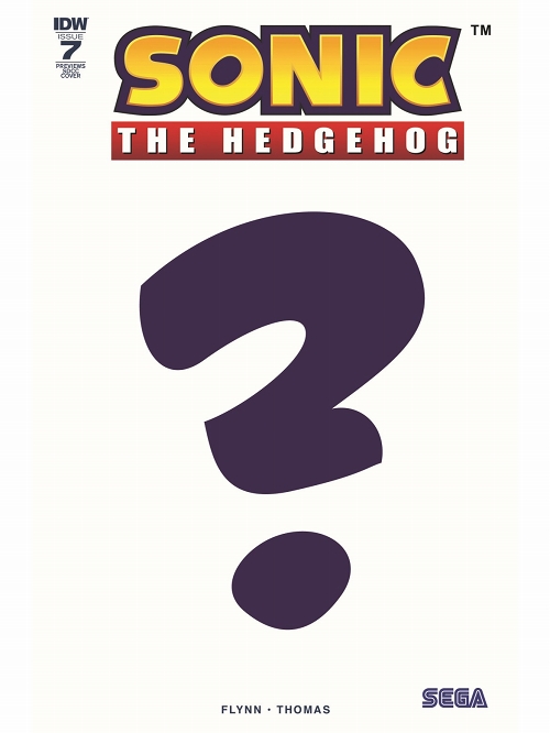 SDCC 2018 SONIC THE HEDGEHOG #7 FOIL CVR