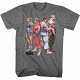 STREET FIGHTER SF2 LINEUP GRAPHITE HEATHER T/S SM/ AUG183444