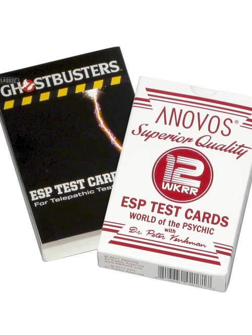 GHOSTBUSTERS DR. VENKMAN ESP TEST CARD GAME/ SEP182416 - イメージ画像