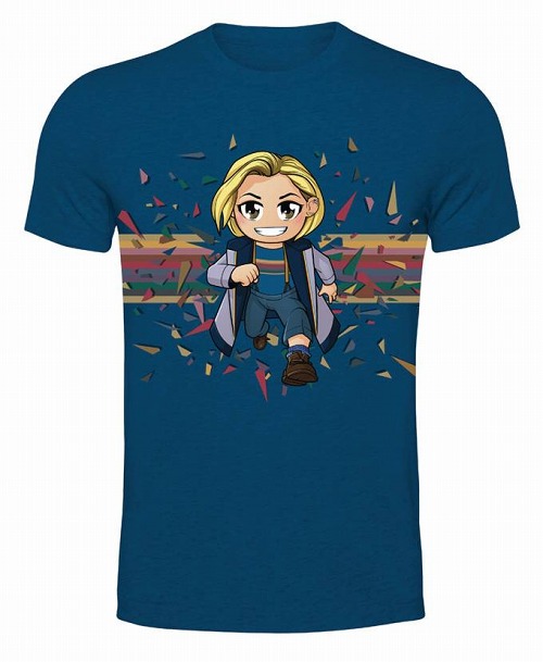 DOCTOR WHO 13TH DOCTOR SDCC 2018 KAWAII T/S SM/ SEP183000