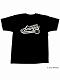 マーベルコミック/ アイアンマン カレッジロゴ Tシャツ MV-RS-1 ブラック レディース サイズM