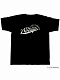 マーベルコミック/ キャプテン・アメリカ カレッジロゴ Tシャツ MV-RS-2 ブラック レディース サイズL