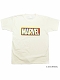マーベルコミック/ MARVEL ボックスロゴ 3D Tシャツ MV-RS-5 ホワイト レディース サイズM