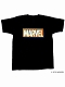 マーベルコミック/ MARVEL ボックスロゴ 3D Tシャツ MV-RS-5 ブラック メンズ サイズXL